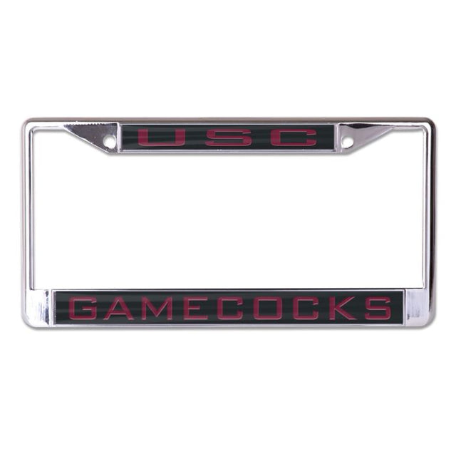 South Carolina Gamecocks Lic Plt Frame S/L Printed