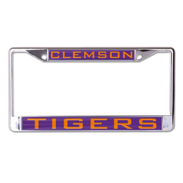 Clemson Tigers Lic Plt Frame S/L Printed