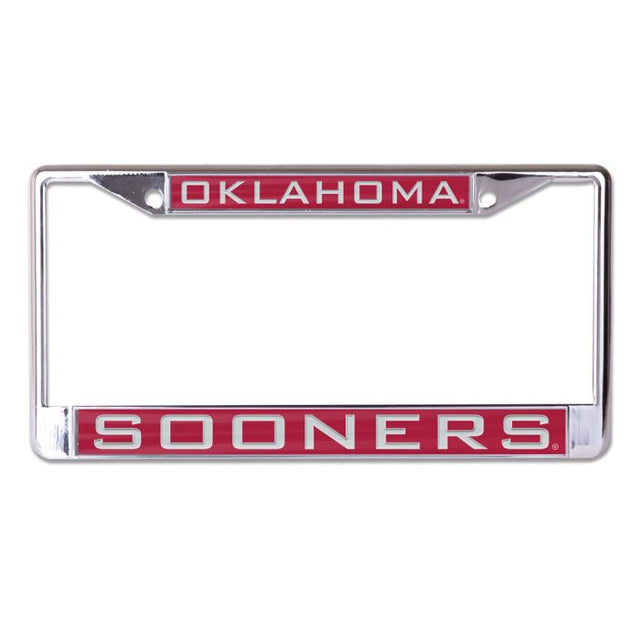 Oklahoma Sooners OKLAHOMA SOONERS Lic Plt Frame S/L Printed