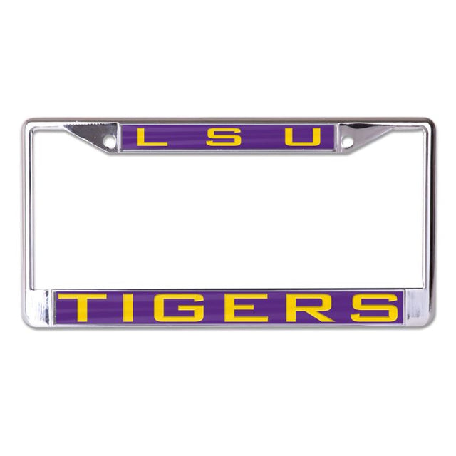 LSU Tigers Lic Plt Frame S/L Printed