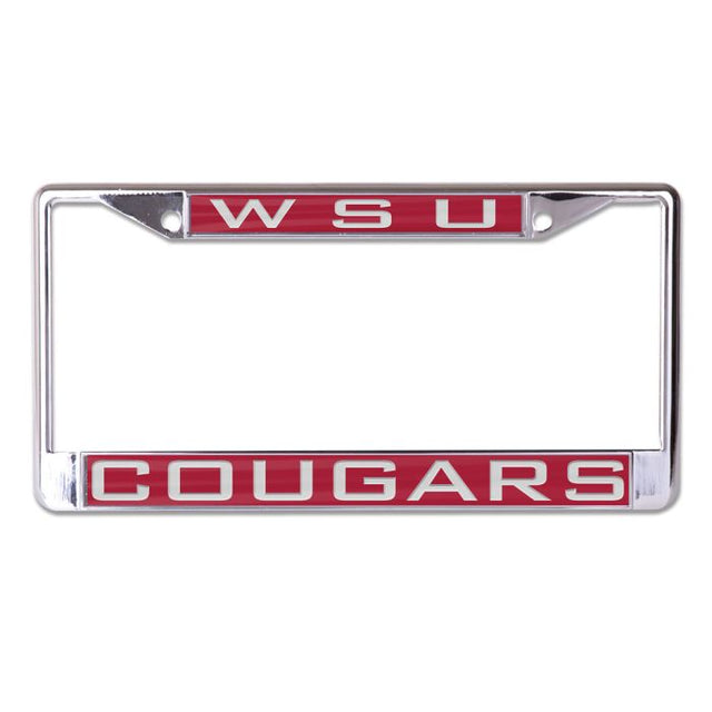 Washington State Cougars Lic Plt Frame S/L Printed