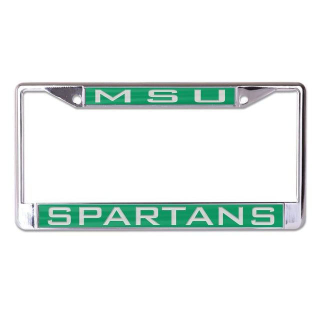 Marco de licenciatura en plt de Spartans de Michigan State, talla pequeña, estampado