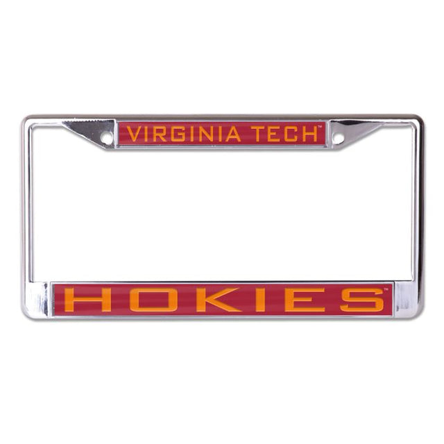 Marco de licenciatura en plt de Virginia Tech Hokies, talla pequeña, estampado