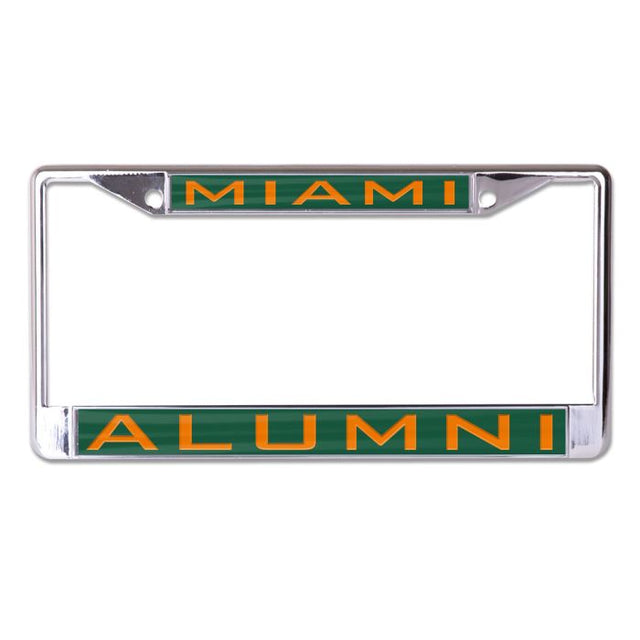 Miami Hurricanes Lic Plt Frame S/L Printed