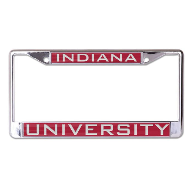 Indiana Hoosiers Lic Plt Frame S/L Printed