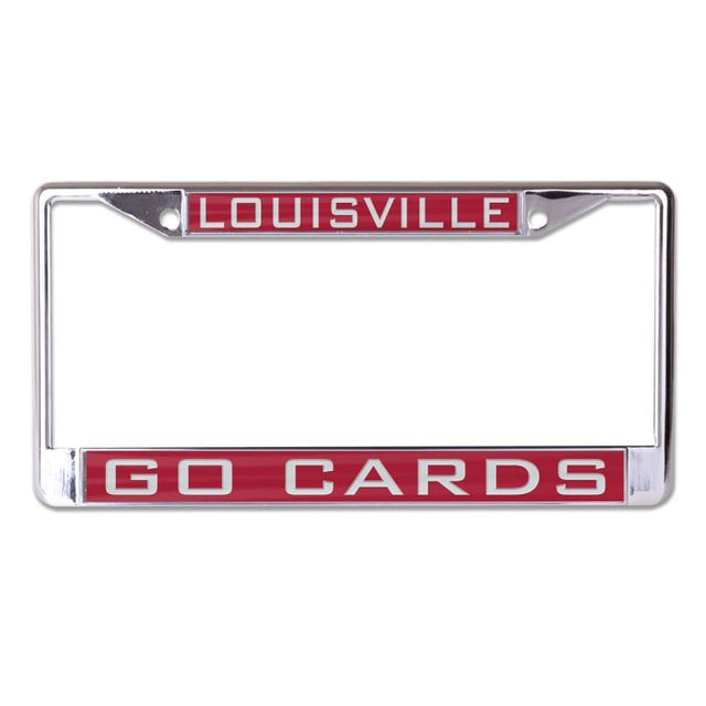 Louisville Cardinals Lic Plt Frame S/L Printed