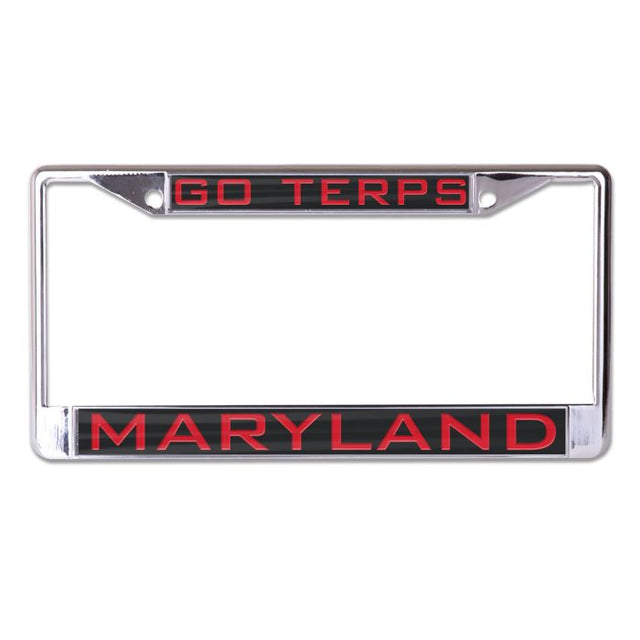 Maryland Terrapins Lic Plt Frame S/L Printed