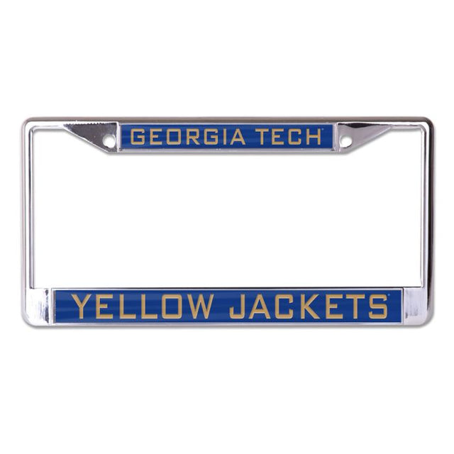 Camiseta con licencia de Georgia Tech Yellow Jackets, talla S/L, estampada