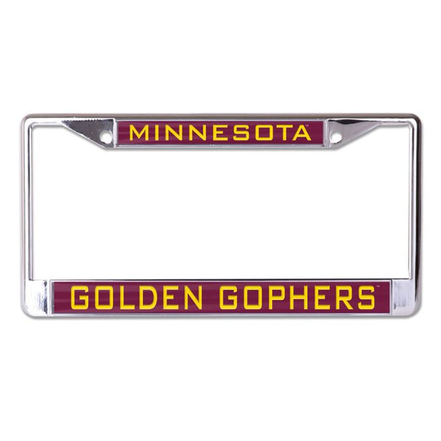 Minnesota Golden Gophers Lic Plt Frame S/L Printed