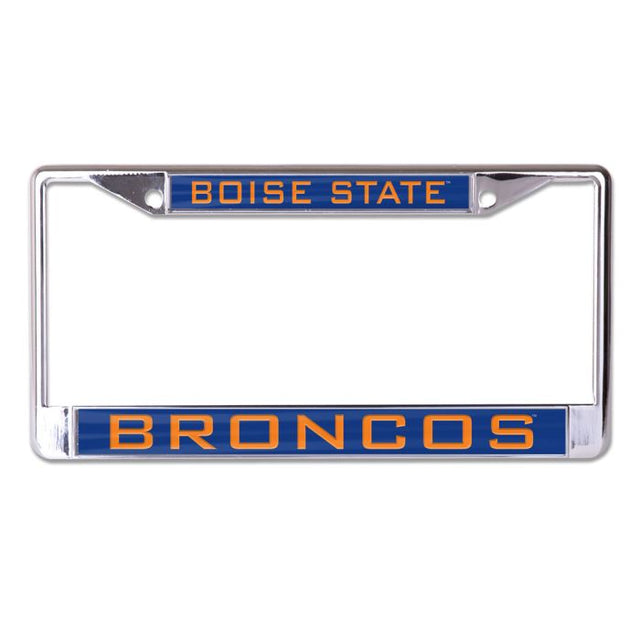 Boise State Broncos Lic Plt Frame S/L Printed