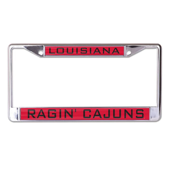 Louisiana - Lafayette Ragin Cajuns Lic Plt Frame S/L Printed