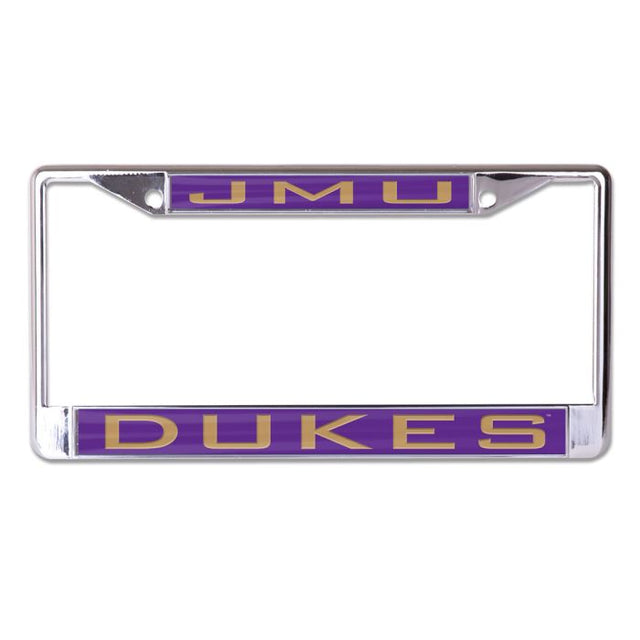 James Madison Dukes Lic Plt Frame S/L Printed