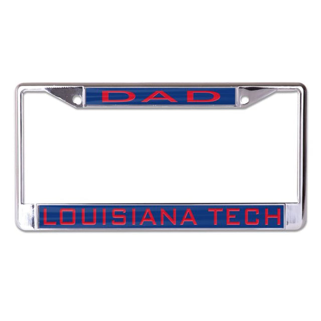 Louisiana Tech Bulldogs Lic Plt Frame S/L Printed