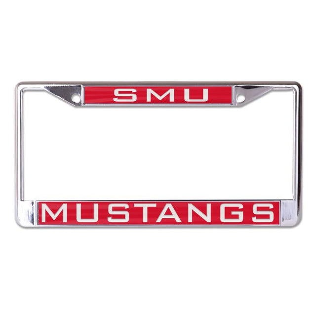 Southern Methodist Mustangs SMU Mustangs Lic Plt Frame S/L Printed