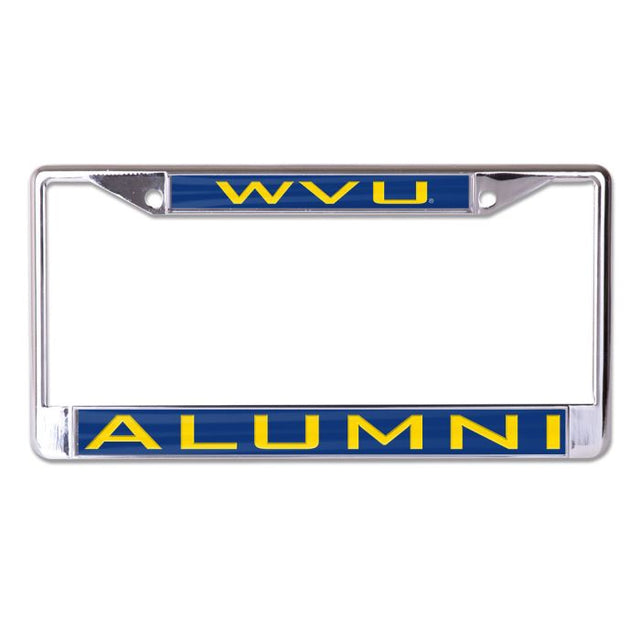 West Virginia Mountaineers Lic Plt Frame S/L Printed