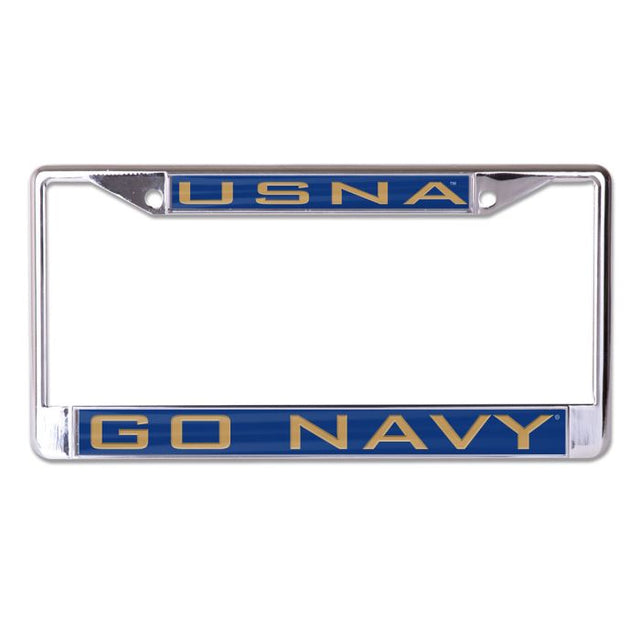 Navy Midshipmen Lic Plt Frame S/L Printed