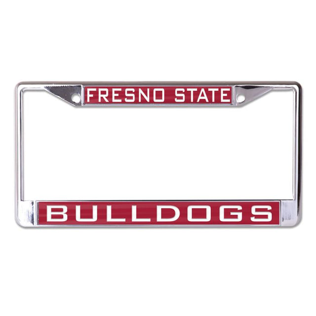 Fresno State Bulldogs Lic Plt Frame S/L Printed