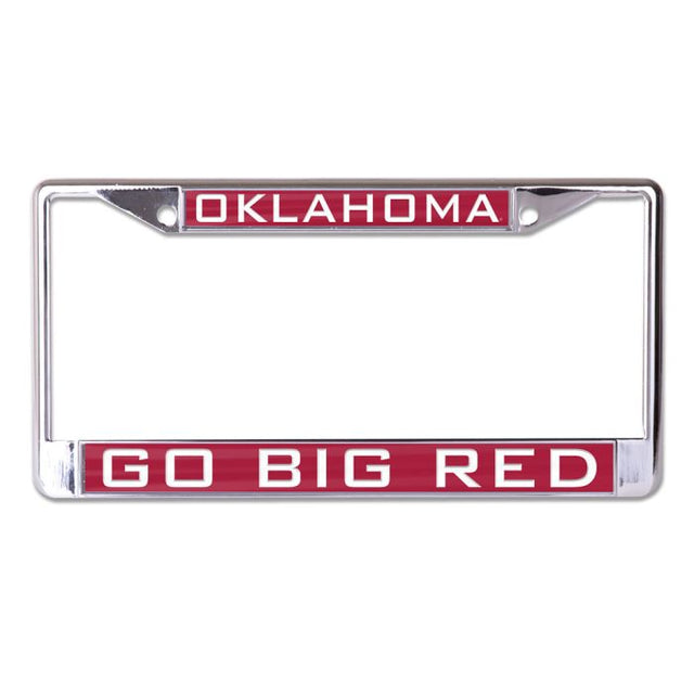 Oklahoma Sooners Lic Plt Frame S/L Printed