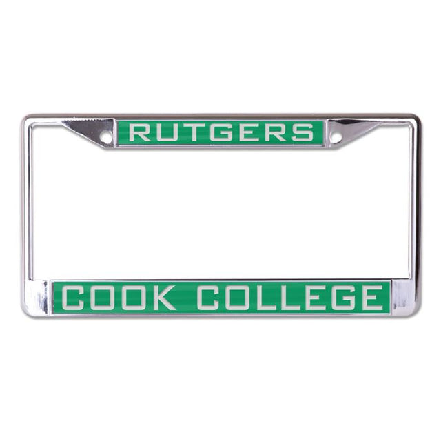 Rutgers Scarlet Knights Lic Plt Frame S/L Printed