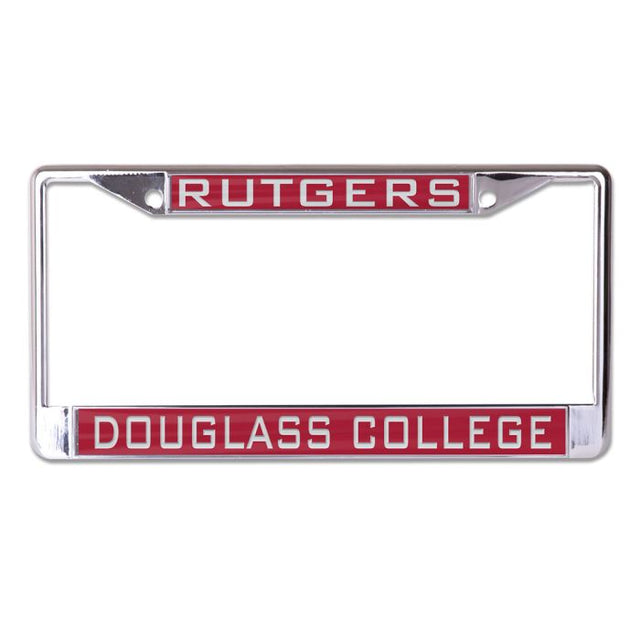 Rutgers Scarlet Knights Lic Plt Frame S/L Printed