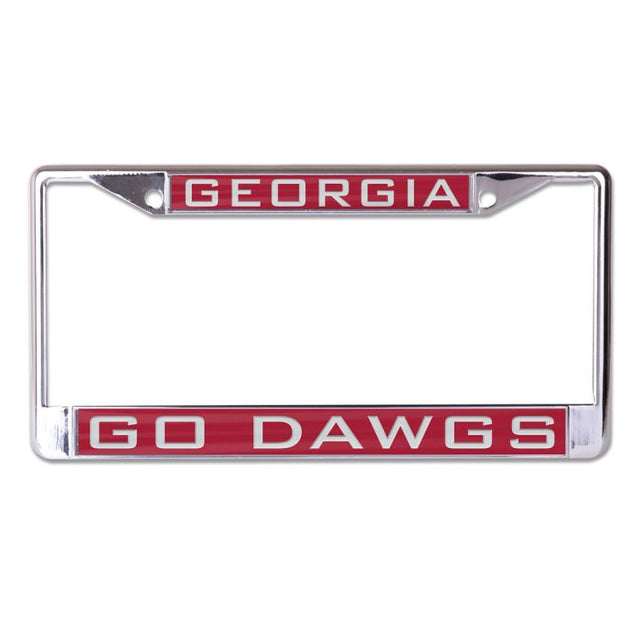 Georgia Bulldogs Lic Plt Frame S/L Printed