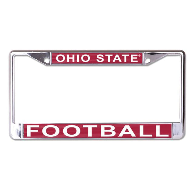 Ohio State Buckeyes OHIO STATE / FOOTBALL Lic Plt Frame S/L Printed