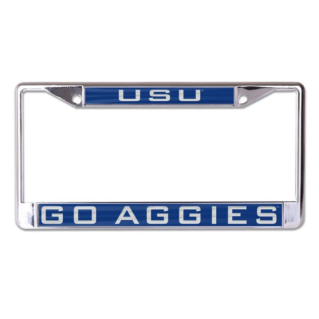 Utah State Aggies USU GO AGGIES Lic Plt Frame S/L Printed