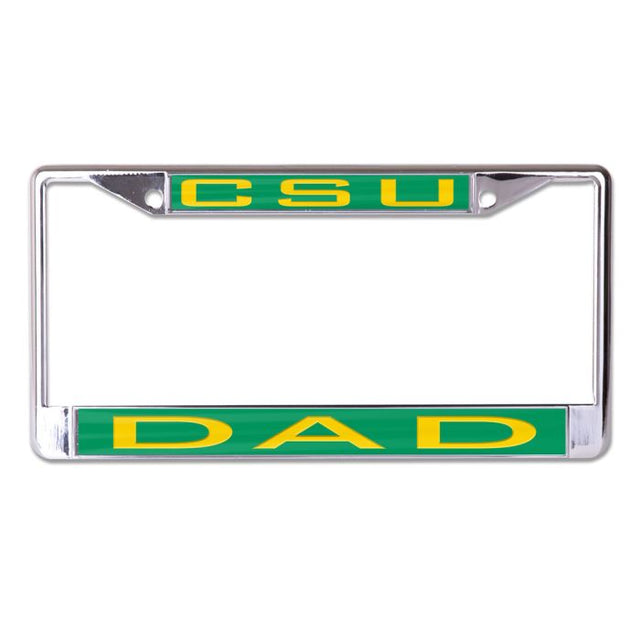 Colorado State Rams Lic Plt Frame S/L Printed