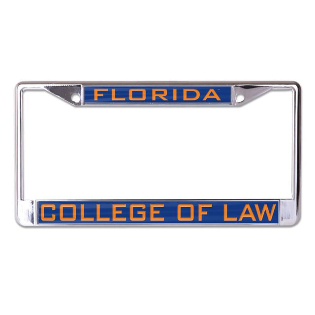 Florida Gators FLORIDA COLLEGE OF LAW BLUE Lic Plt Frame S/L Printed