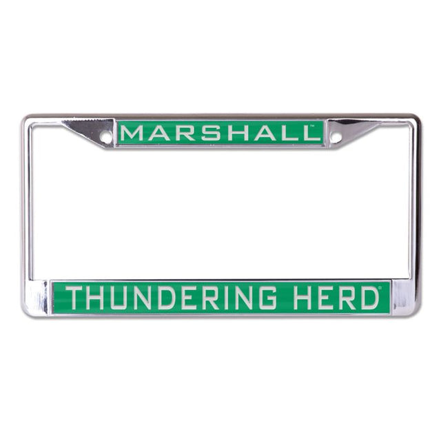 Marshall Thundering Herd Lic Plt Frame S/L Printed