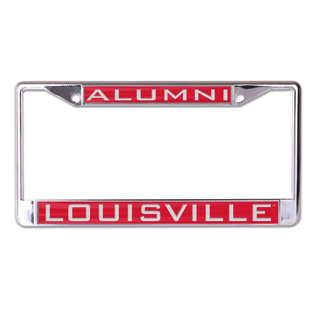 Louisville Cardinals Lic Plt Frame S/L Printed