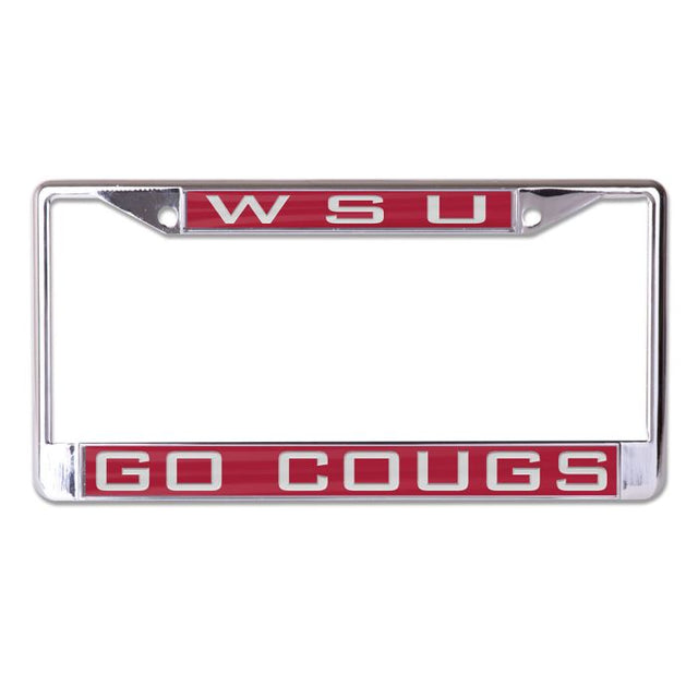 Washington State Cougars Lic Plt Frame S/L Printed