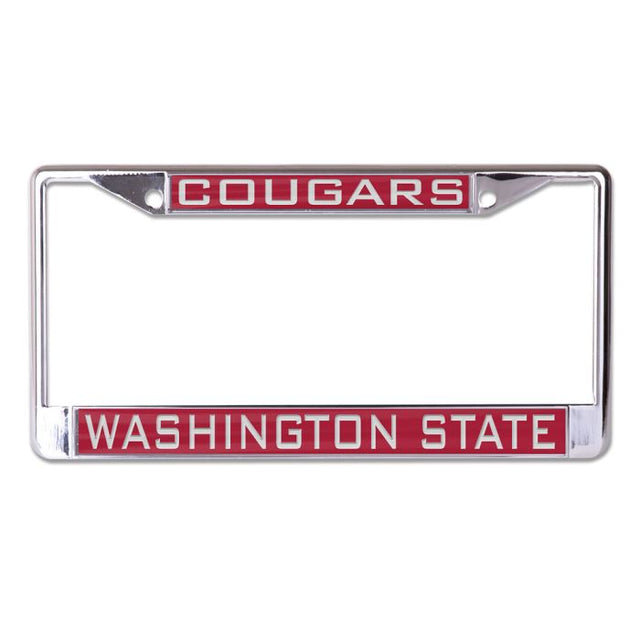 Washington State Cougars Lic Plt Frame S/L Printed