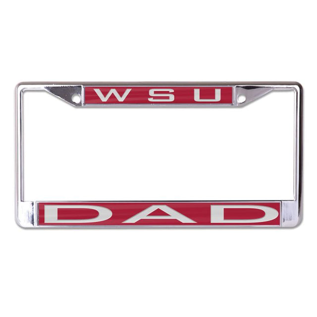 Washington State Cougars Lic Plt Frame S/L Printed