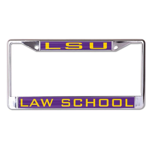 Marco Lic Plt de LSU Tigers impreso en talla pequeña