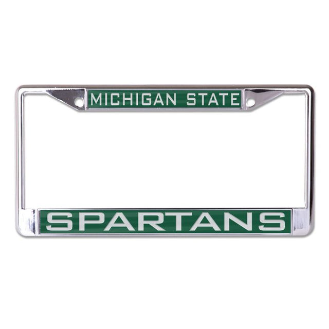 Marco de licenciatura en plt de Spartans de Michigan State, talla pequeña, estampado