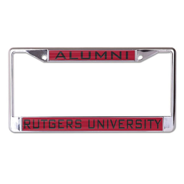 Rutgers Scarlet Knights Lic Plt Frame S/L Printed