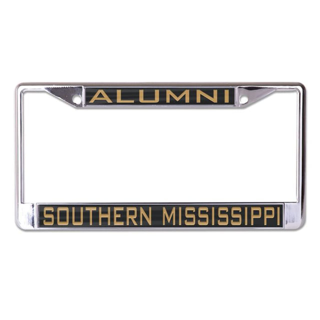 Southern Miss Golden Eagles Lic Plt Frame S/L Printed