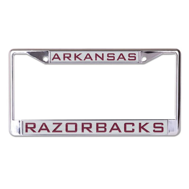 Arkansas Razorbacks Lic Plt Frame S/L Printed