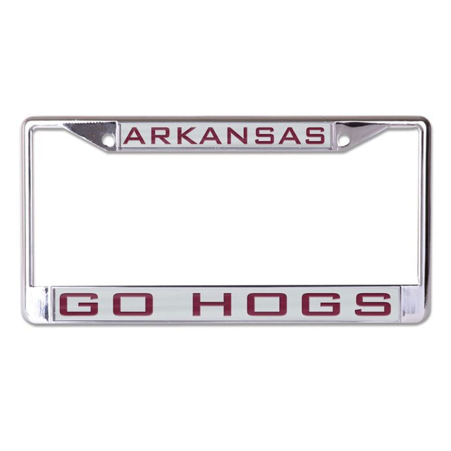 Arkansas Razorbacks Lic Plt Frame S/L Printed