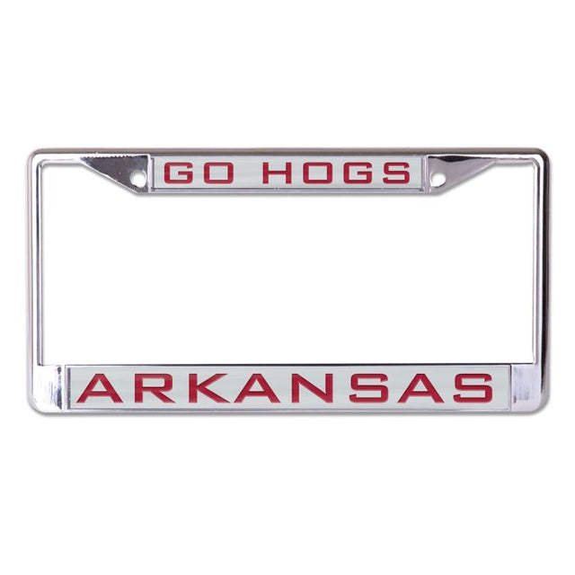 Arkansas Razorbacks Lic Plt Marco S/L Impreso