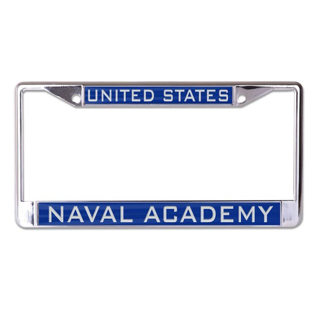 Navy Midshipmen Lic Plt Frame S/L Printed