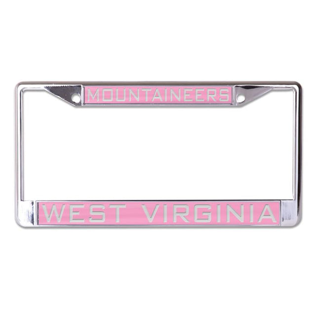 West Virginia Mountaineers Lic Plt Frame S/L Printed