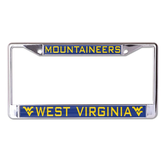 West Virginia Mountaineers MOUNTAINEERS LOGO WEST VIRGINIA LOGO Lic Plt Frame S/L Printed