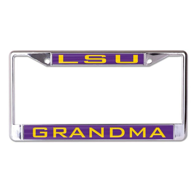 LSU Tigers Lic Plt Frame S/L Printed