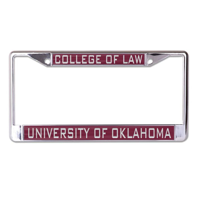 Oklahoma Sooners Lic Plt Frame S/L Printed