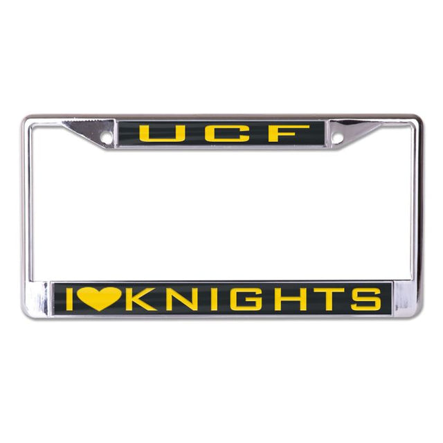 UCF Knights Lic Plt Frame S/L Printed