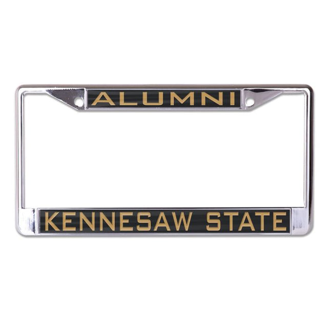 Marco de licencia de Kennesaw State Owls impreso en talla S/L