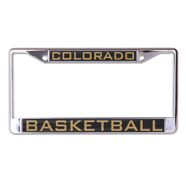 Colorado Buffaloes Lic Plt Frame S/L Printed