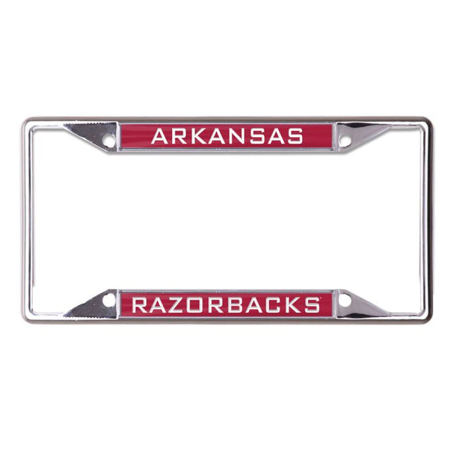 Camiseta con licencia de Arkansas Razorbacks, de manga corta, estampada, color blanco